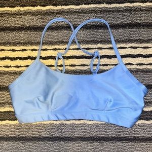 Alo Yoga Airlift Intrigue Bra - Tile Blue
